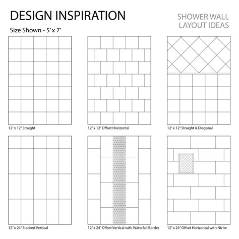 12 by 24 tile layout|Large Format Tile Patterns 